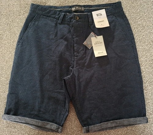 Men blue patterned smart - blue,