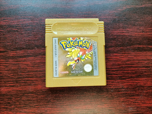 Pokémon gold genuine nintendo - pokémon,
