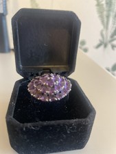 Beautiful amethyst purple