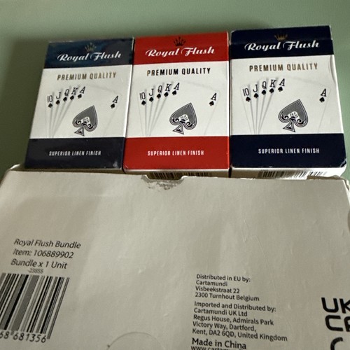 Royal flush playing cards - royal,