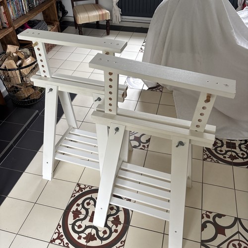 Ikea trestle supports white - trestle,