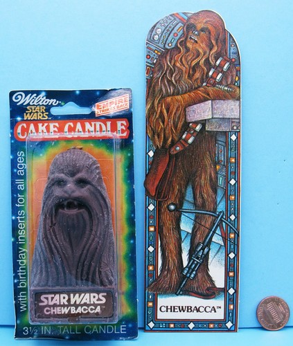 Chewbacca cake candle with - candle,