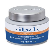 IBD Hard Builder Gel Pink 56g UV LED False Nail French Acrylic Constructor Rose