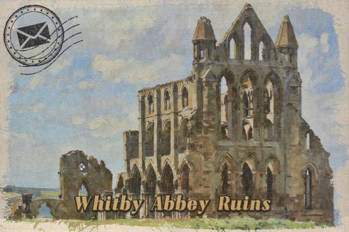 Whitby abbey ruins - abbey,