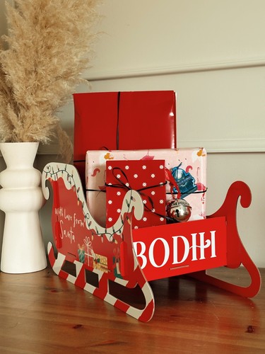 Personalised santa sleigh - personalised,