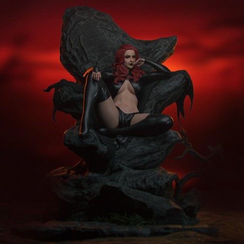 Madelyne pryor 3d - -, printed
