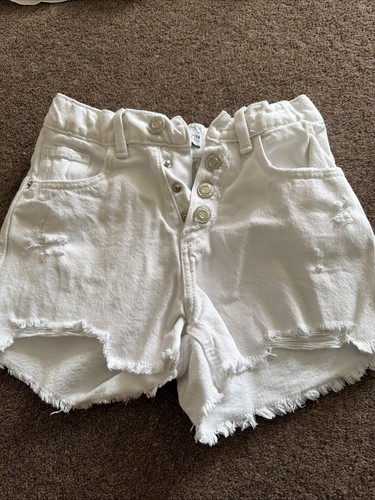 Zara shorts white age girls - 8,