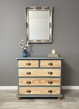 Stunning Hand-Painted Pine