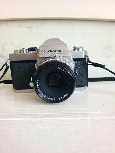 Nikon nikkormat ft2 silver - nikon,