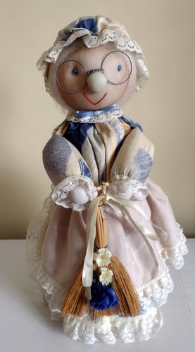 Vintage handmade doll figure - handmade,