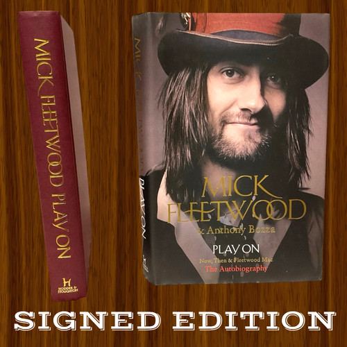 Signed mick fleetwood - mick, on