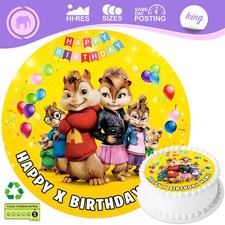 Chipmunks Cake Topper Birthday