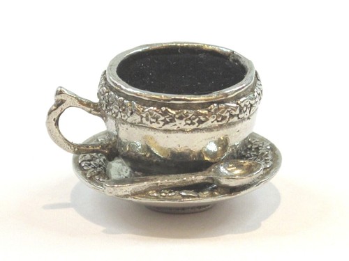 Cup saucer pin - saucer, cushion