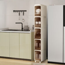 Slim Tall Bathroom Storage