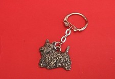 Scottish Terrier Keyring Charm