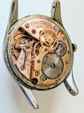 Gents swiss 1952 omega - ss, 17j