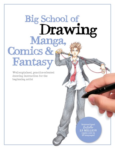 Big school drawing manga - school,