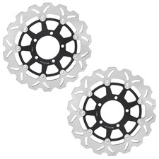 Pair front brake discs - pair,