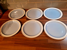 6 x Wedgwood Blue Etruria &