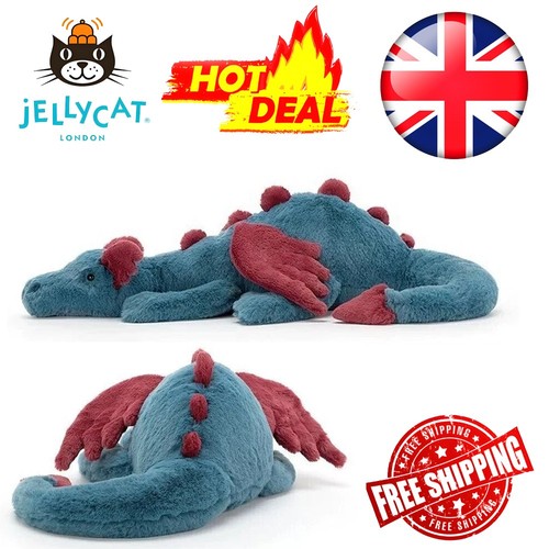 Jellycat dexter dragon - jellycat, 50cm