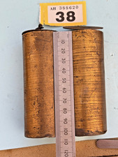 Vienna clock antique wall clock brass cased weight spares 2. 8 Kg clock restorer