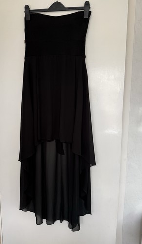 Black evening dress - black,