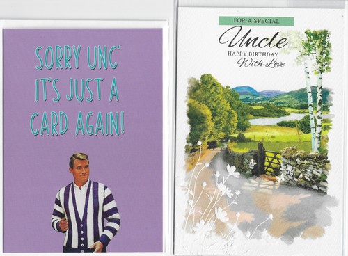 Various uncle birthday cards - birthday,