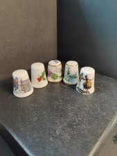 #149 Mixed Set Of 5 Thimbles