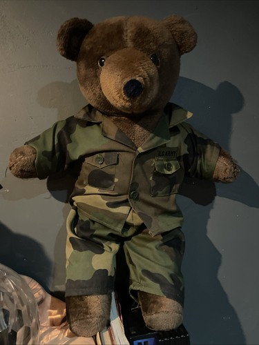 Army uniform teddy bear - army,