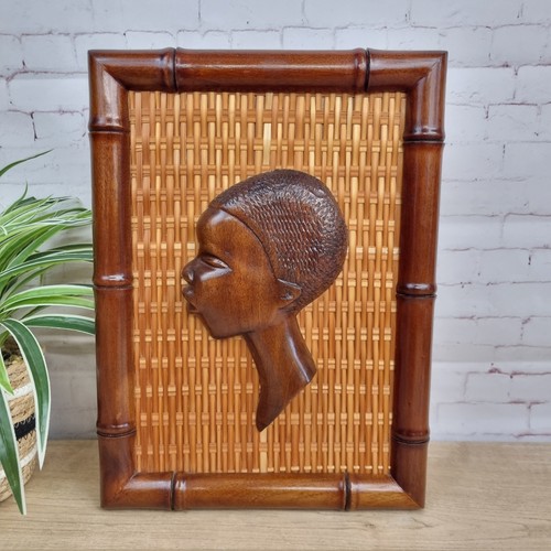 Wooden carved african - carved, ethnic