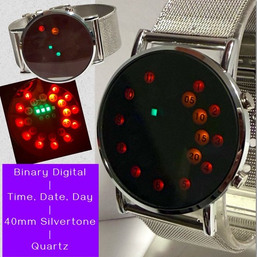 40mm binary time date day - time,, date,