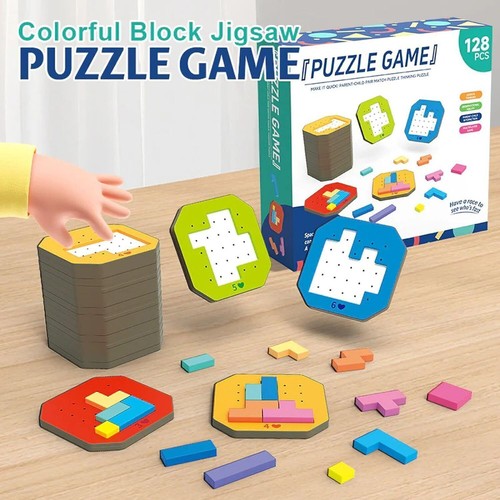 128pcs colorful block - 128pcs,