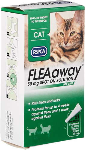 Rspca fleaaway spot - rspca, on
