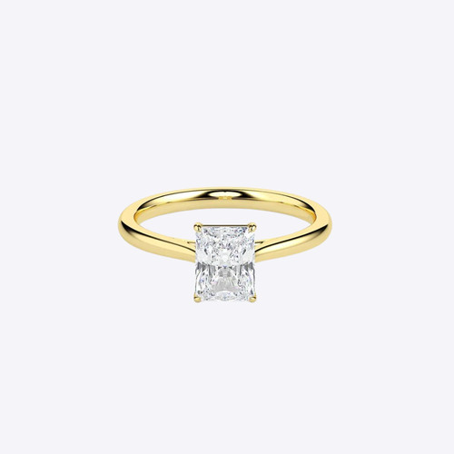 Diamond ring gold lab grown - diamond,