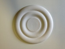 Plaster Ceiling Rose  9" Plain