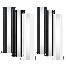 Oval Panel Mirror Radiator &