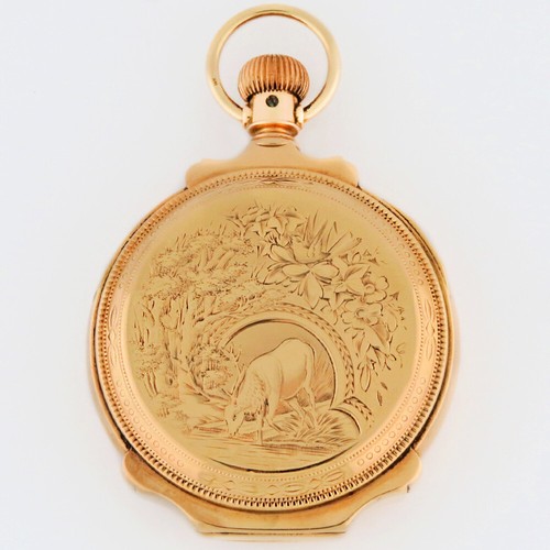 Waltham 14k gold 18s - gold, 1883