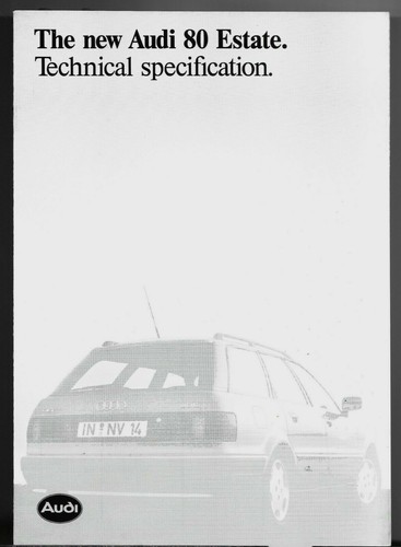 Audi estate specifications - estate,