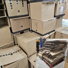 10x Strong Recycled Cardboard Boxes – XXL XL M – Moving House Storage Packing