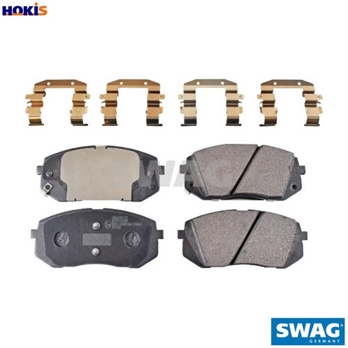 Brake pad set disc - 33, 10