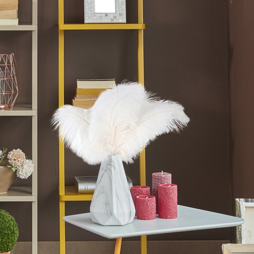 10pcs 30cm white - 10pcs, ostrich
