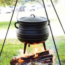 Cast Iron Three-Leg Pot with