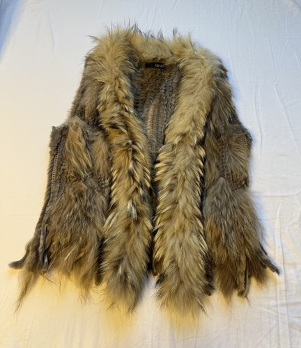 Liu knit rabbit raccoon - liu,