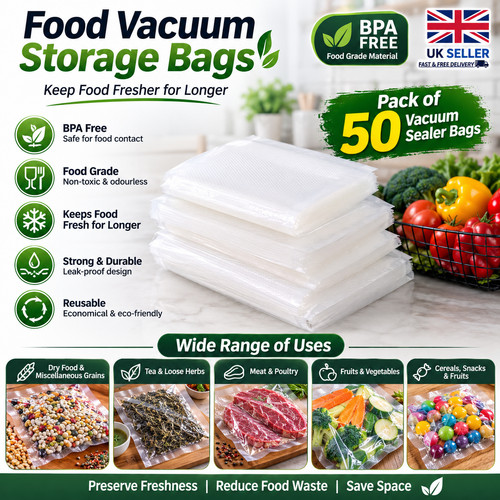 50pcs vacuum sealer bags - 50pcs,