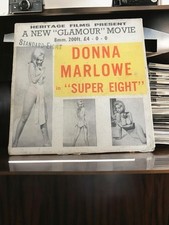 Vintage 8mm Film Stripper Donna Marlowe in Super Eight Glamour Exotic 200’ 1965