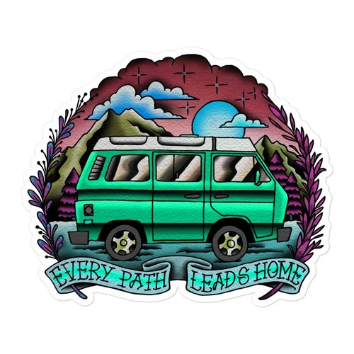 Every path leads home - path, vanagon
