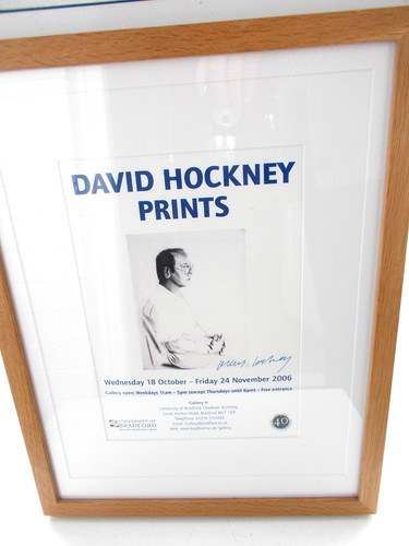 David hockney poster for - david,
