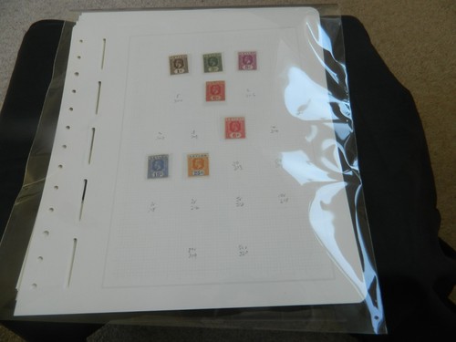 Ceylon stamps collection mint - collection,