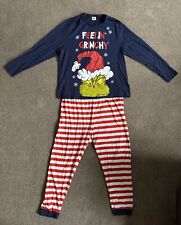 Men’s The Grinch Christmas Pyjamas Set Size XXL