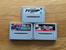 X3 Fire Pro Wrestling, F-1 Grand Prix, Power Pro Wrestling 96 Super Famicom SFC